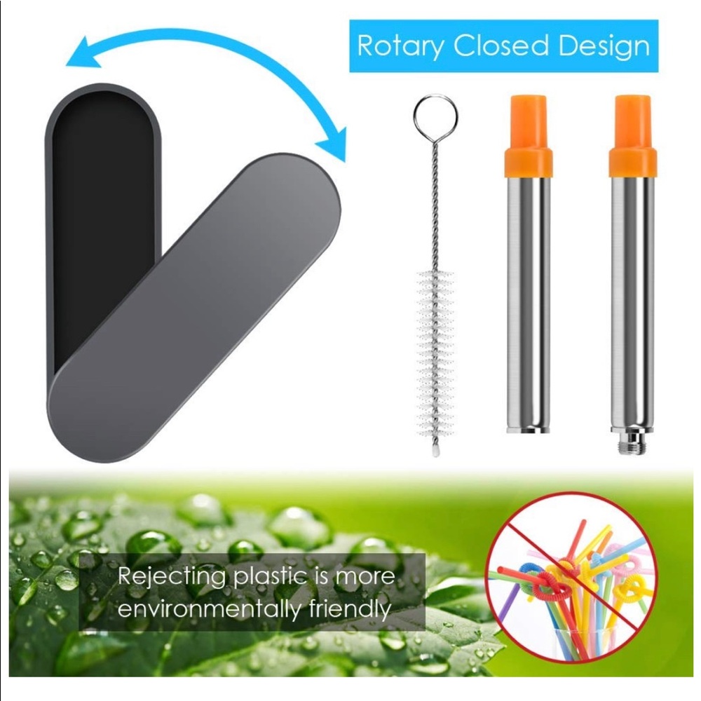 🥤NEW! Collapsable Reusable Straw!🥤 - Picture 5 of 5